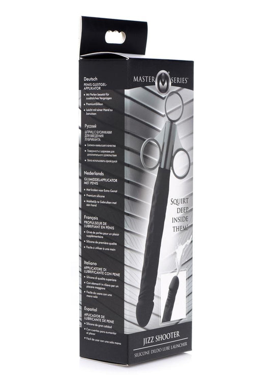 Jizz Shooter Silicone Lube Launcher - Shadow Threadz Crypt