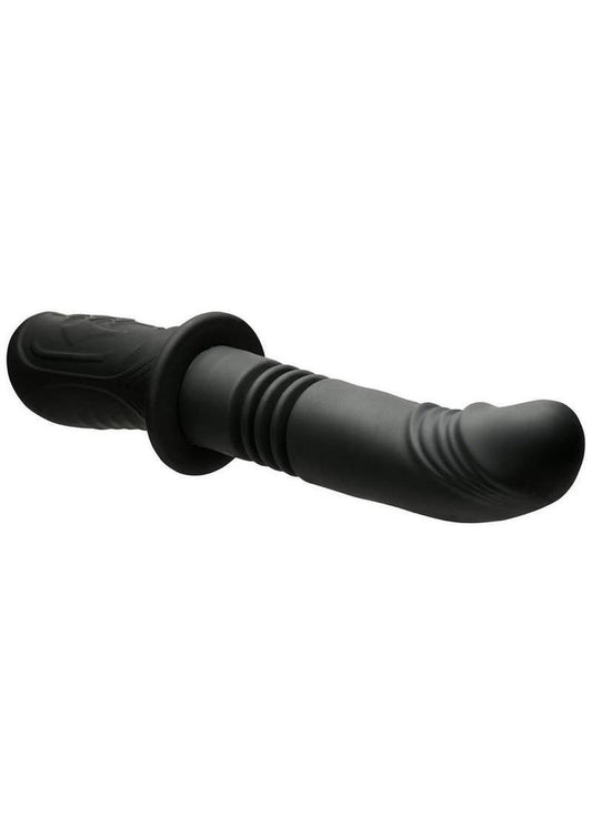 Powerful Thrusting Silicone Vibrator - Shadow Threadz Crypt