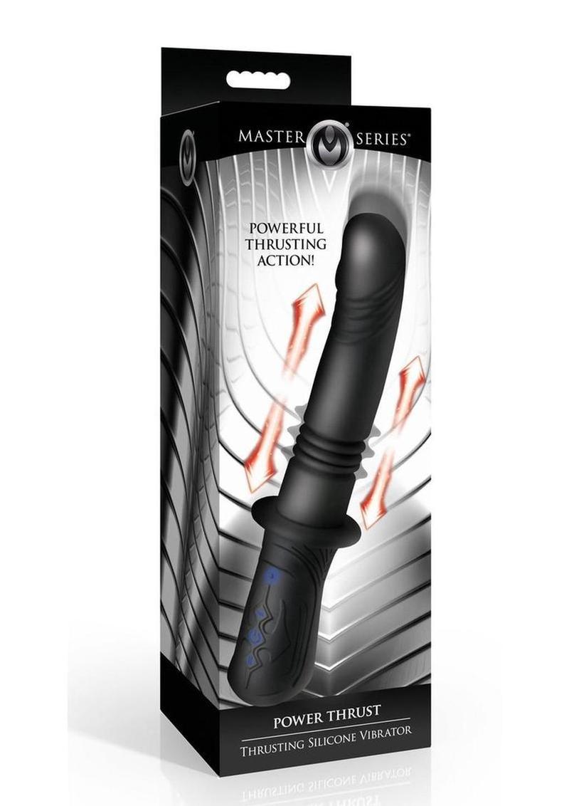 Powerful Thrusting Silicone Vibrator - Shadow Threadz Crypt