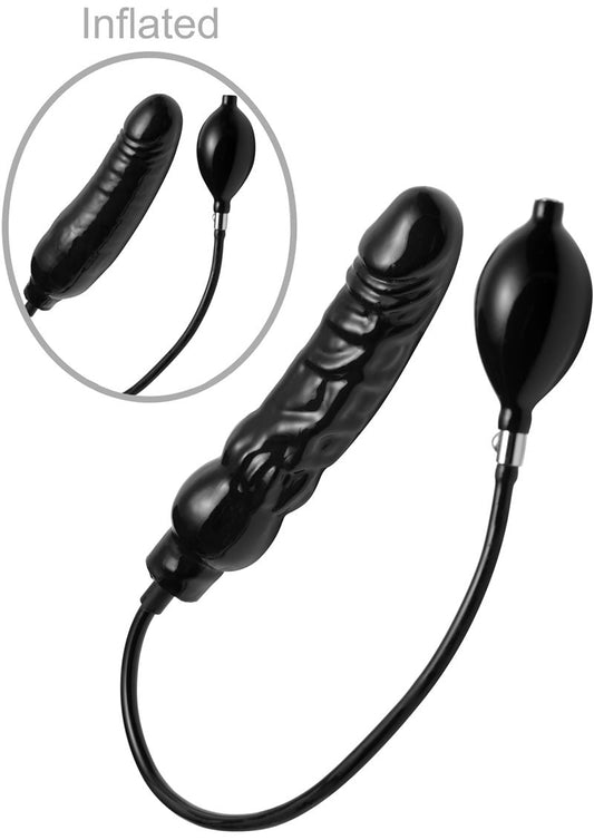 Master Series Primal Inflatable 8.5in Dildo - Shadow Threadz Crypt