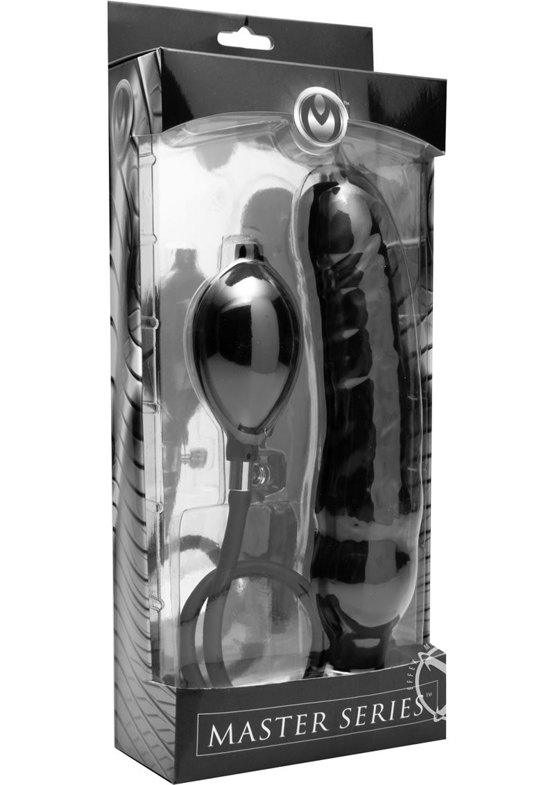 Master Series Primal Inflatable 8.5in Dildo - Shadow Threadz Crypt