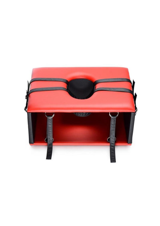 Master Series BDSM Queening Chair - Shadow Threadz Crypt