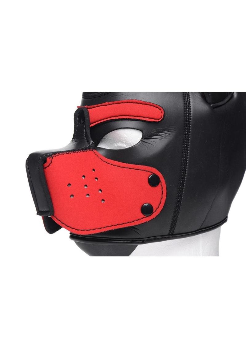 Master Series Spike Neoprene Puppy Hood - Shadow Threadz Crypt