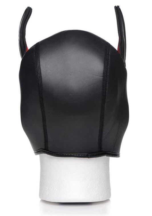 Master Series Spike Neoprene Puppy Hood - Shadow Threadz Crypt