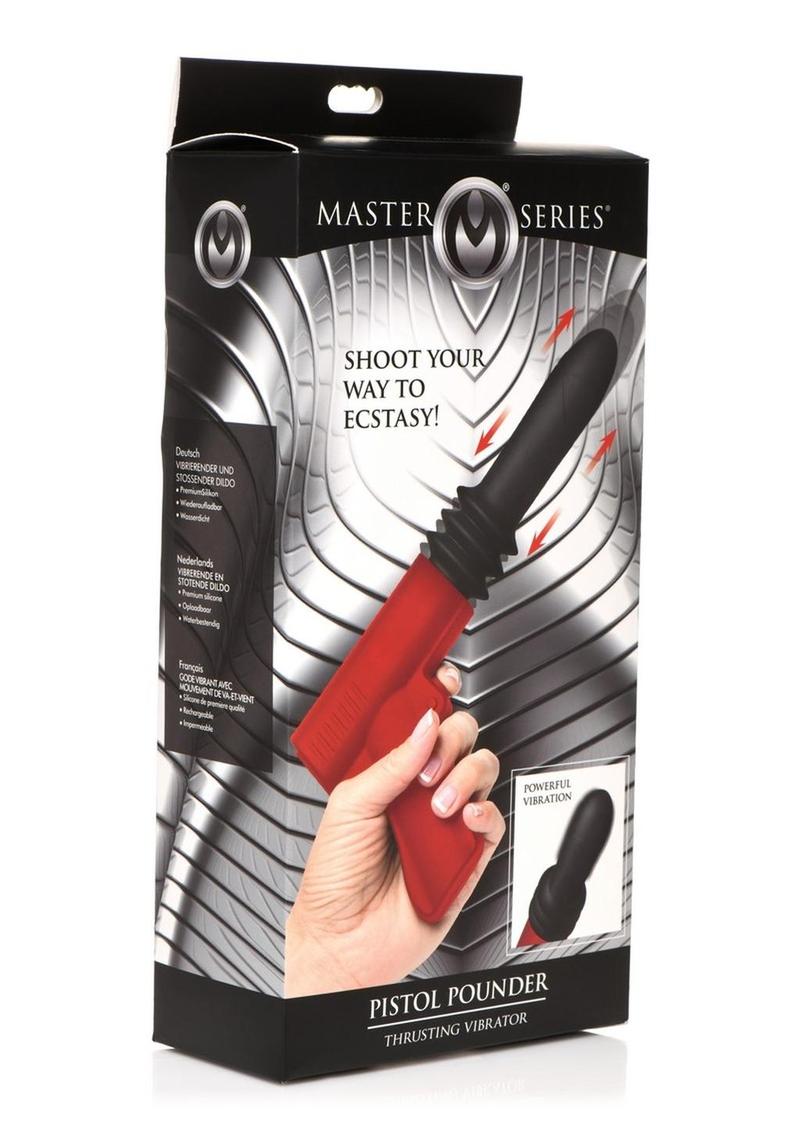 Pistol Pounder Thrust Silicone Dildo - Shadow Threadz Crypt