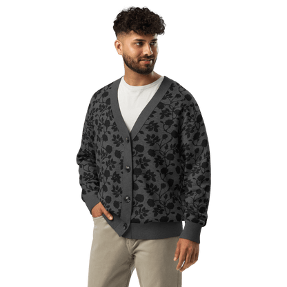 Midnight Bloom Knit Cardigan