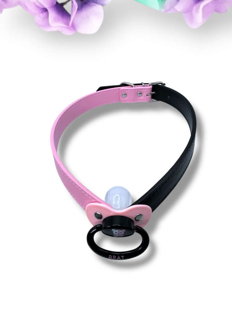 Brat Mismatch Black Pacifier Gag