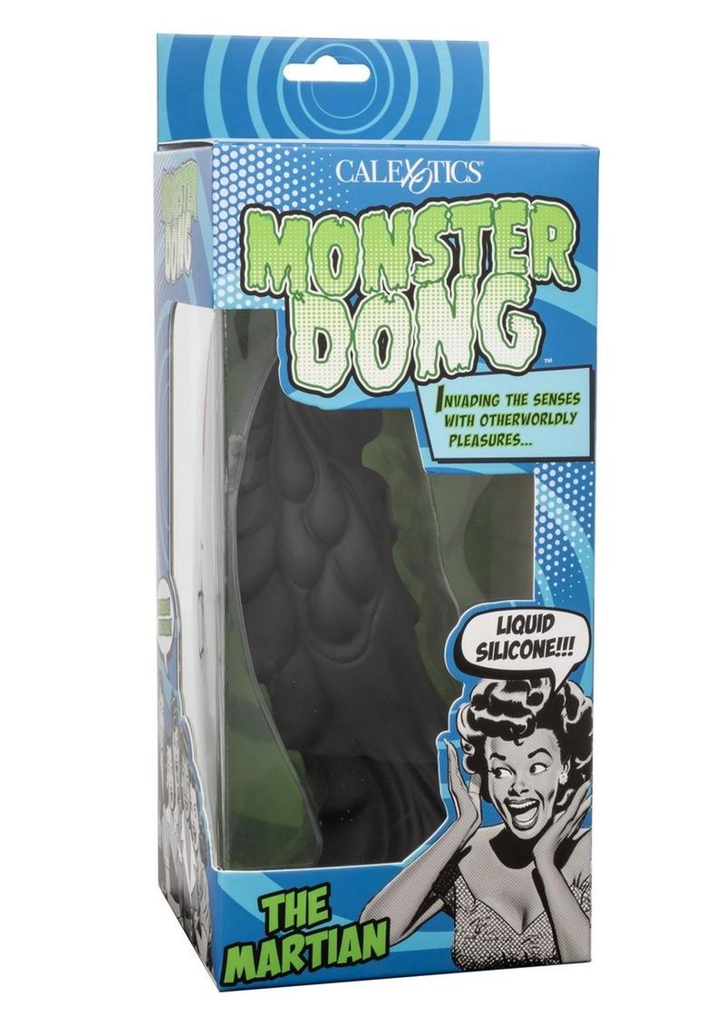 The Martian Textured Silicone Dildo - Shadow Threadz Crypt