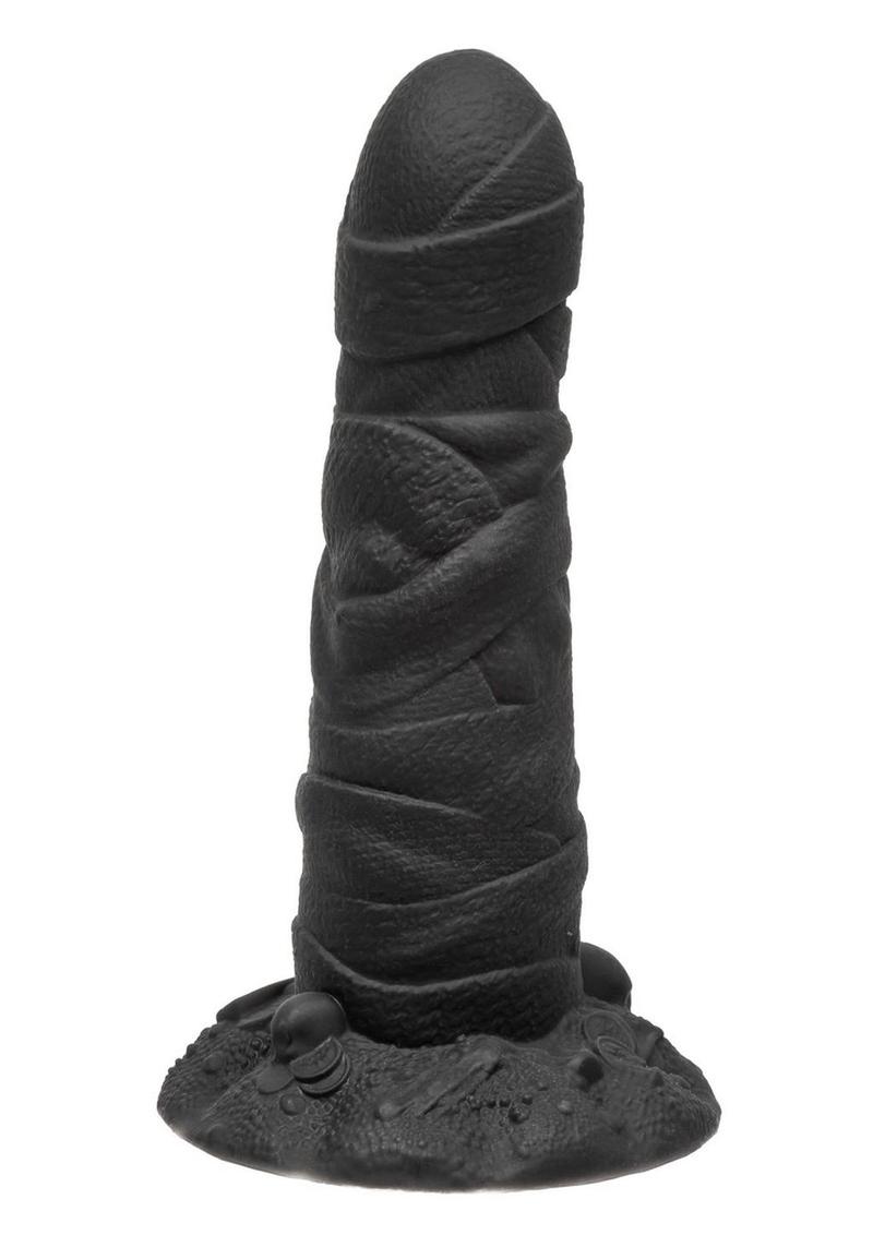 The Mummy Textured Silicone Dildo - Shadow Threadz Crypt