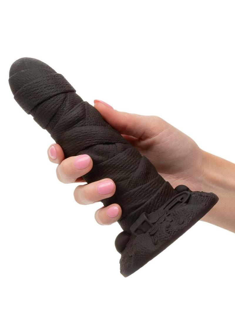 The Mummy Textured Silicone Dildo - Shadow Threadz Crypt