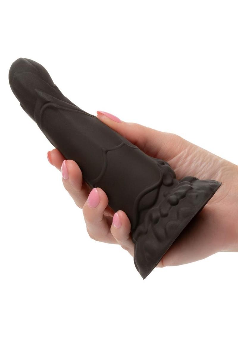 The Vampire Textured Silicone Dildo - Shadow Threadz Crypt
