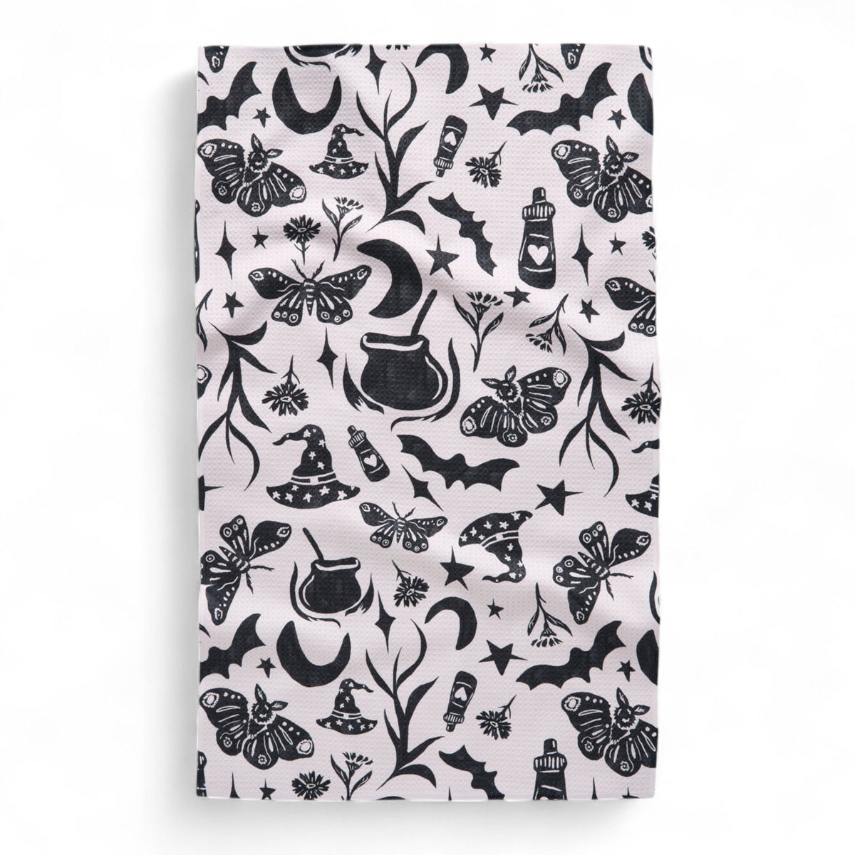Moths, Bats, Oh My! Geometry Tea Towel