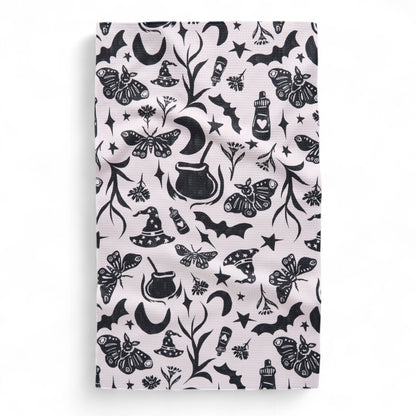 Moths, Bats, Oh My! Geometry Tea Towel