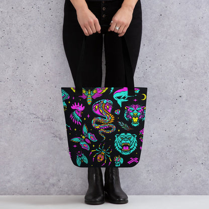 Neon Traditional Tote Bag