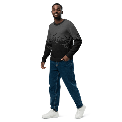 Night Swarm Knit Crewneck Sweater