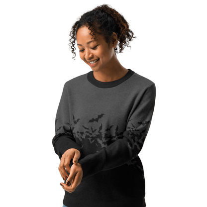 Night Swarm Knit Crewneck Sweater