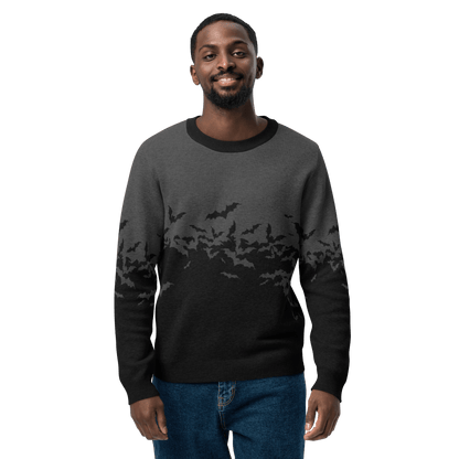Night Swarm Knit Crewneck Sweater