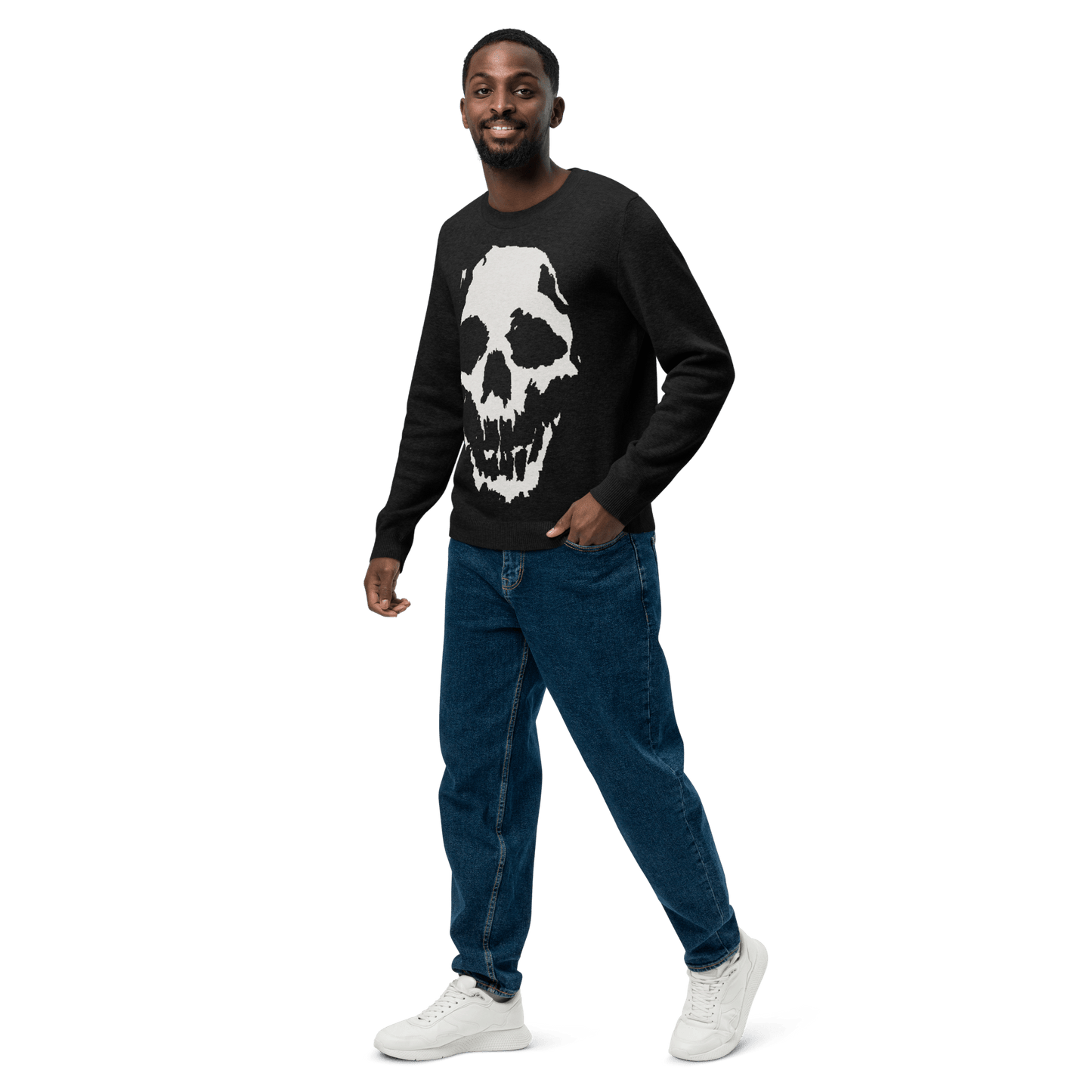 Night Terrors Knit Crewneck Sweater
