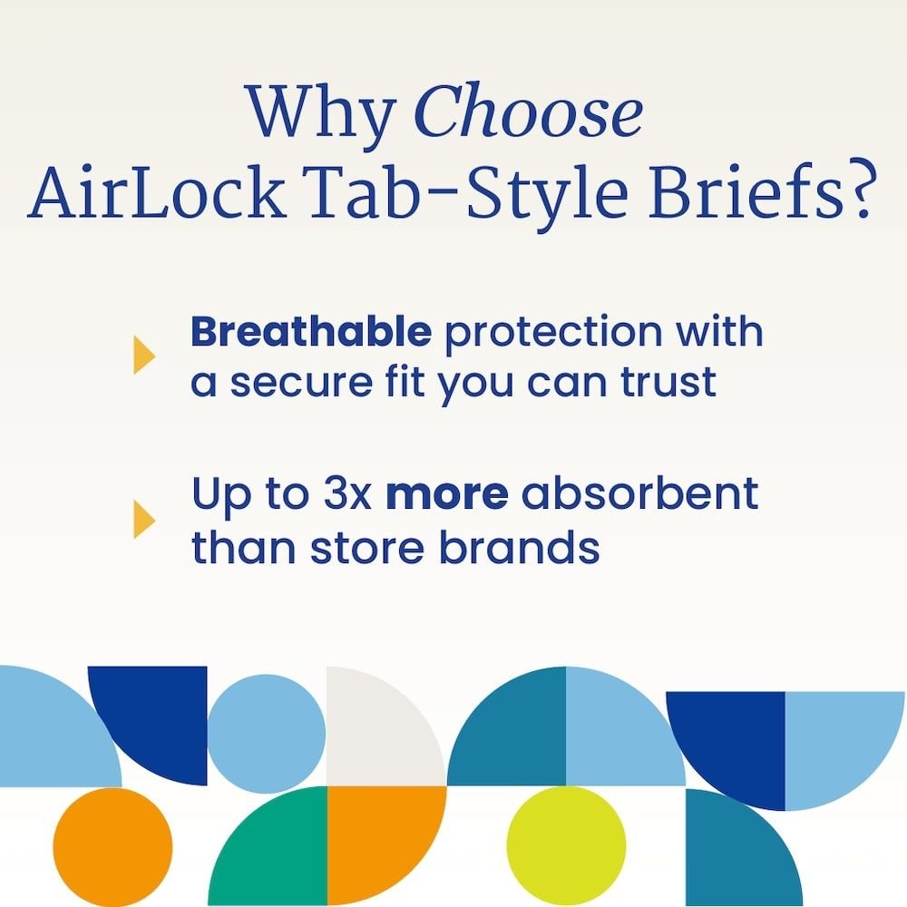 NorthShore MEGAMAX AirLock Adult Diapers - Shadow Threadz Crypt