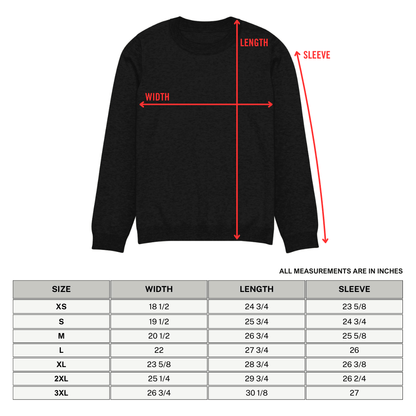 Cozy Creep Knit Crewneck Sweater