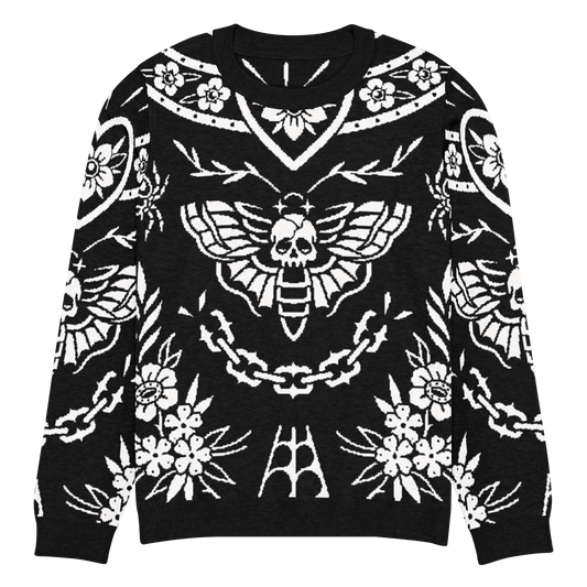 Old School Ink Knit Crewneck Sweater
