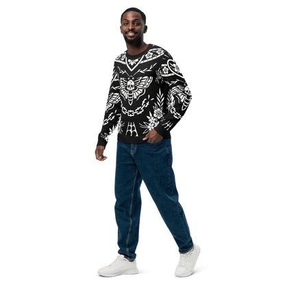 Old School Ink Knit Crewneck Sweater