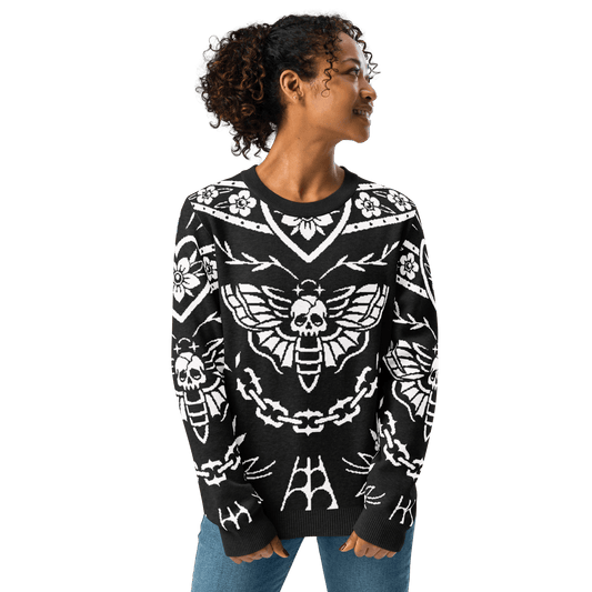 Old School Ink Knit Crewneck Sweater