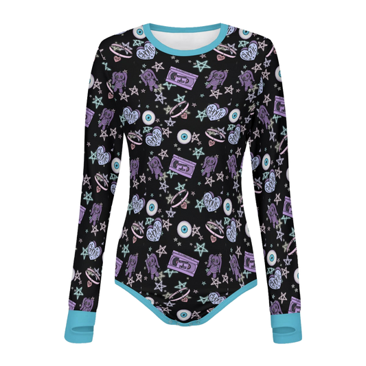 Adult Long Sleeve Ghoul Club CuddleSuit comfort wear