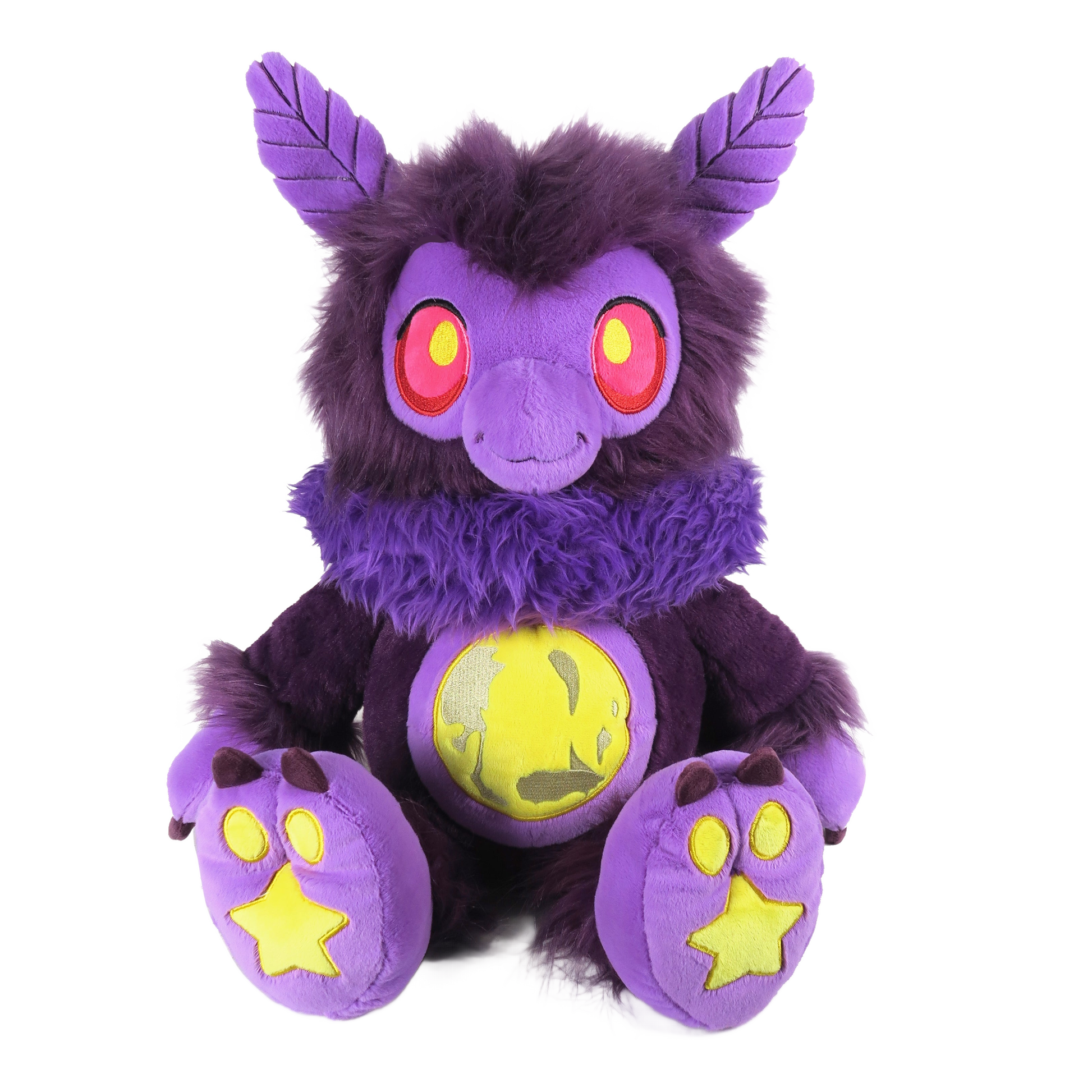 Moonlight Mothman Plushie - Shadow Threadz Crypt