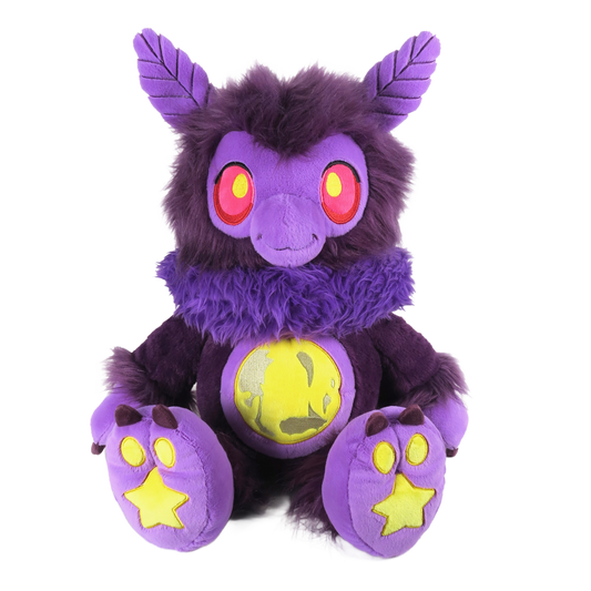 Moonlight Mothman Plushie - Shadow Threadz Crypt