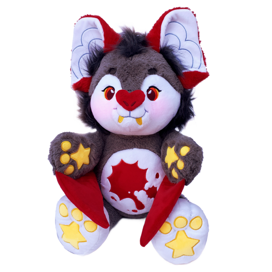 Bites-a-Lot Bat Plushie - Shadow Threadz Crypt