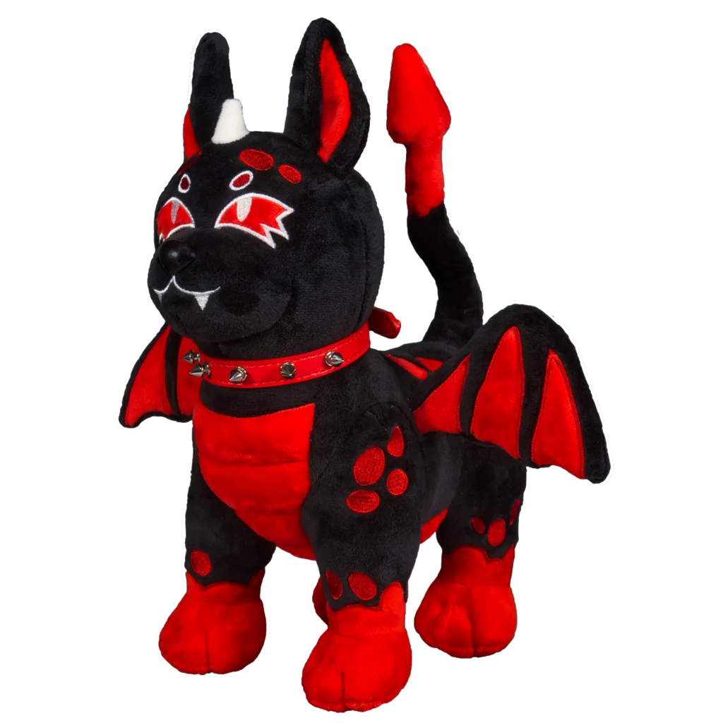 Magma Hellhound Plushie - Shadow Threadz Crypt