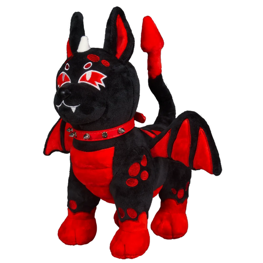Magma Hellhound Plushie - Shadow Threadz Crypt