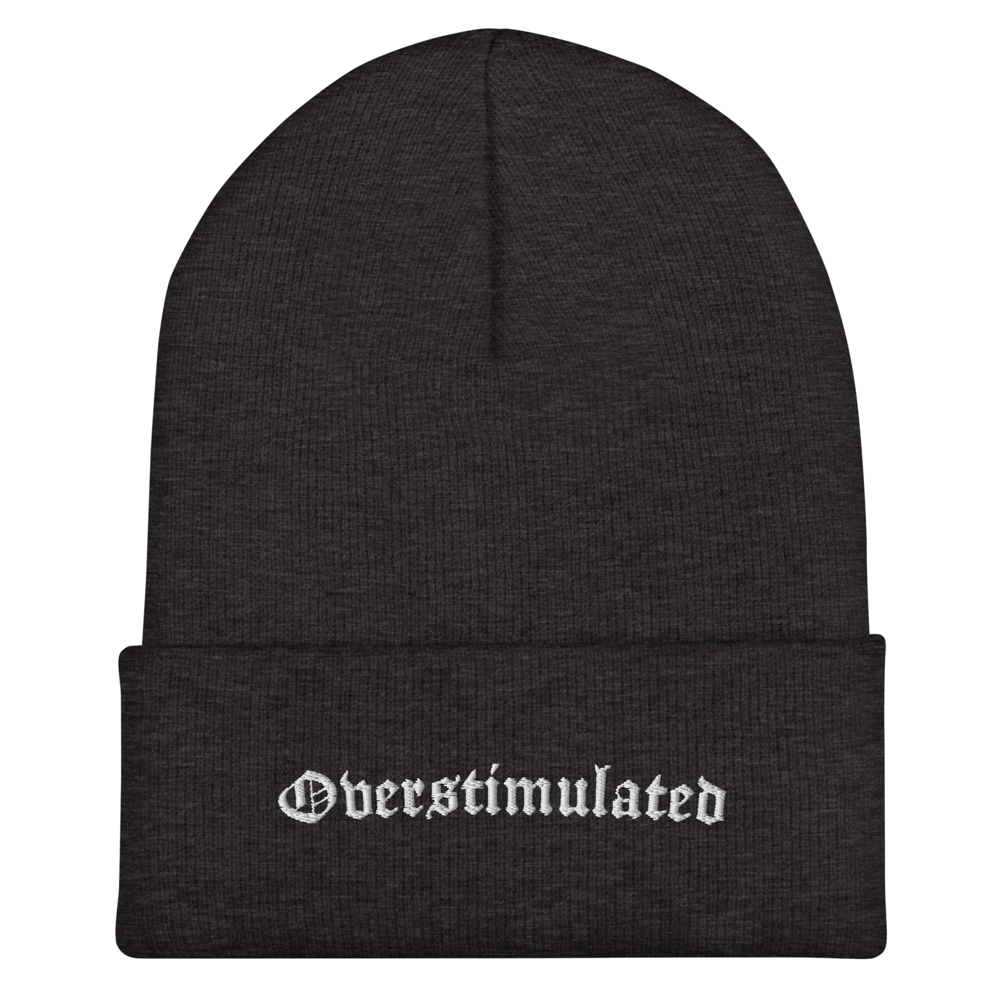 Overstimulated Cuffed Beanie