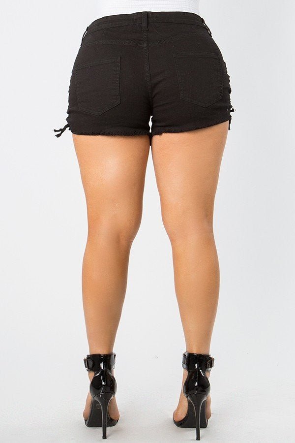 Riot Lace-Up Shorts