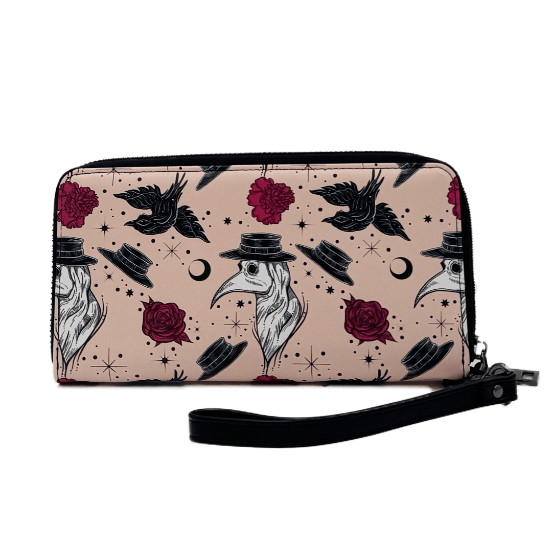 Plague Doctor Clutch Wallet