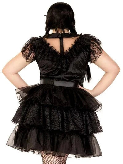 Plus Size 3pc Raving Rebel Costume