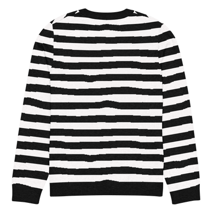 Pugsley Print Knit Crewneck Sweater