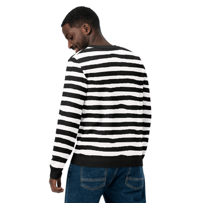 Pugsley Print Knit Crewneck Sweater