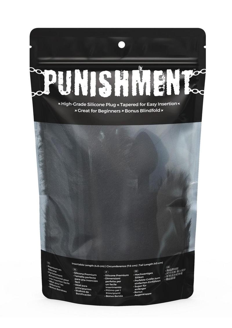 Punishment Fox Tail Silicone Butt Plug - Shadow Threadz Crypt
