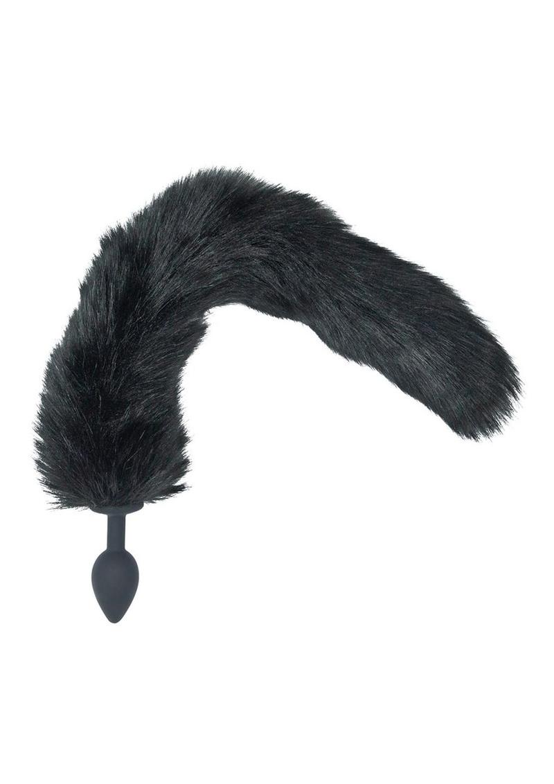 Punishment Fox Tail Silicone Butt Plug - Shadow Threadz Crypt
