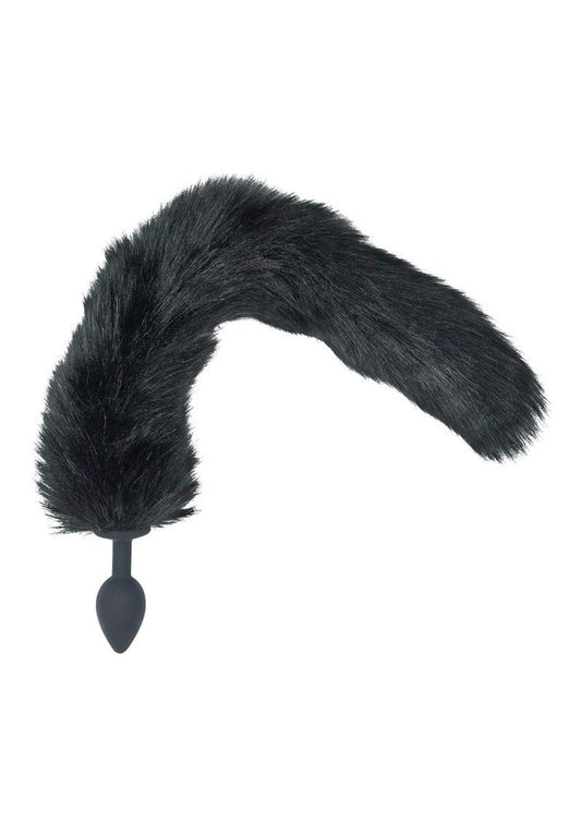 Punishment Fox Tail Silicone Butt Plug - Shadow Threadz Crypt