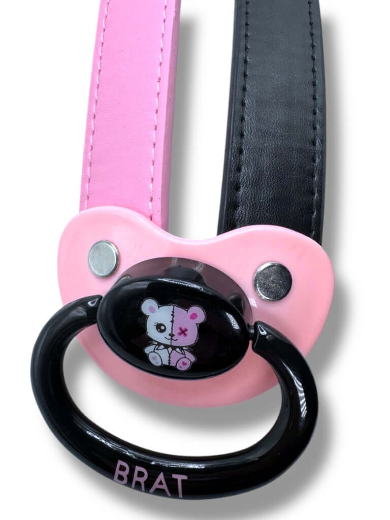 Brat Mismatch Black Pacifier Gag