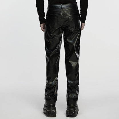 Gridlock Eyelet-Strap Pants detail view