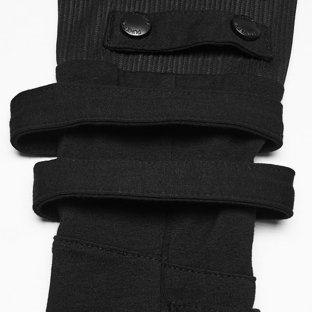 Dead Circuit Layered Fingerless Gloves