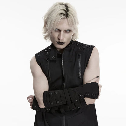 Dead Circuit Layered Fingerless Gloves
