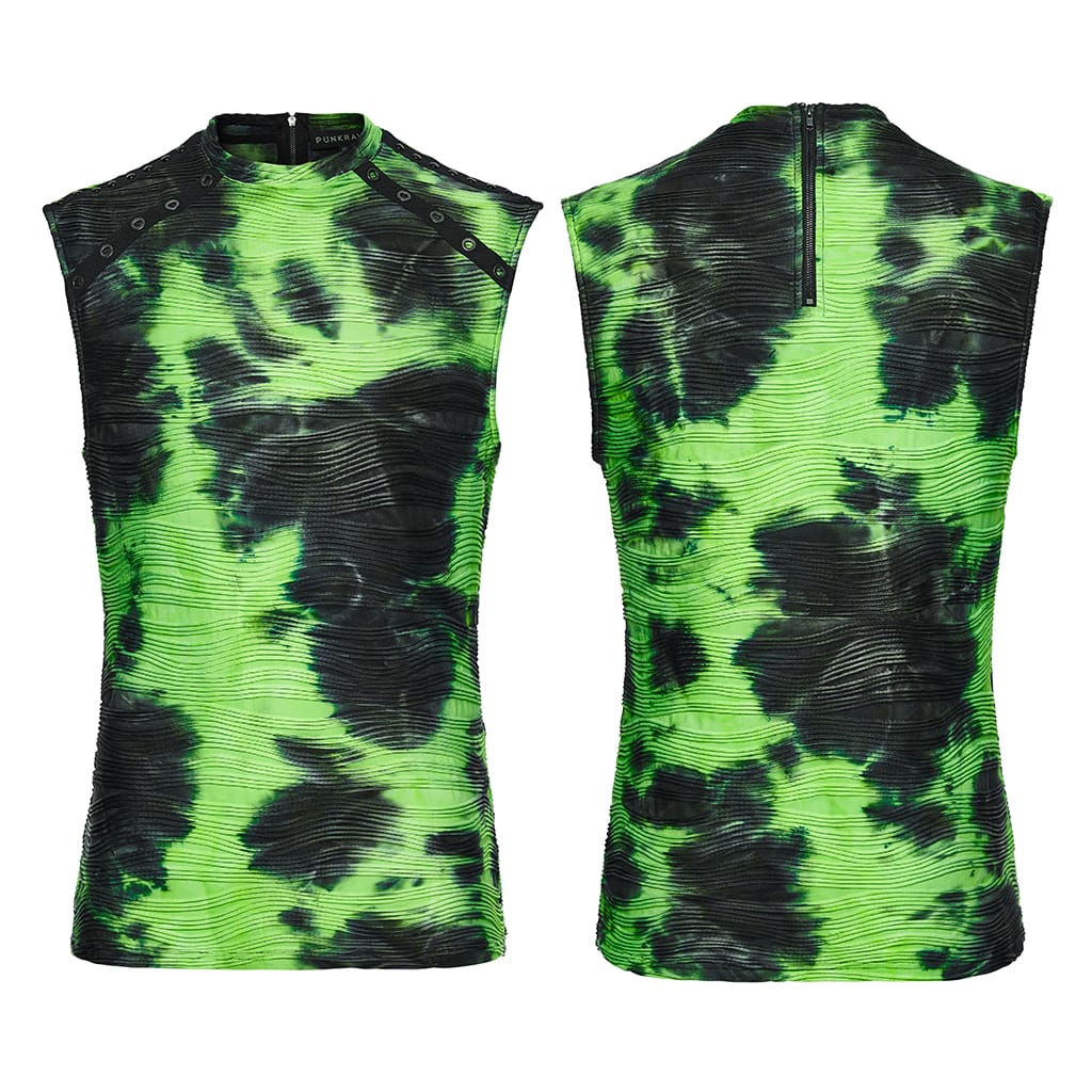 Toxic Circuit Eyelet Tank detail view