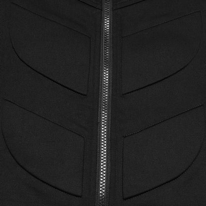 Dead Signal Skull Zip Vest detail view