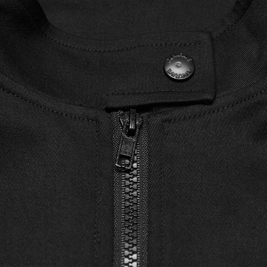 Dead Signal Skull Zip Vest detail view
