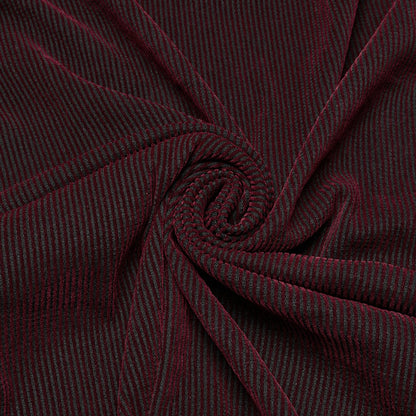 Red Static Sheer Mesh Vest detail view